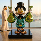 Billionaire Duck (Money Bags) Lifesize 150 cm™