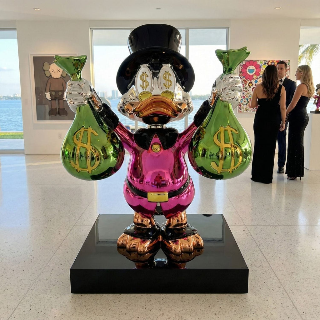 Billionaire Duck (Money Bags) Lifesize 150 cm™