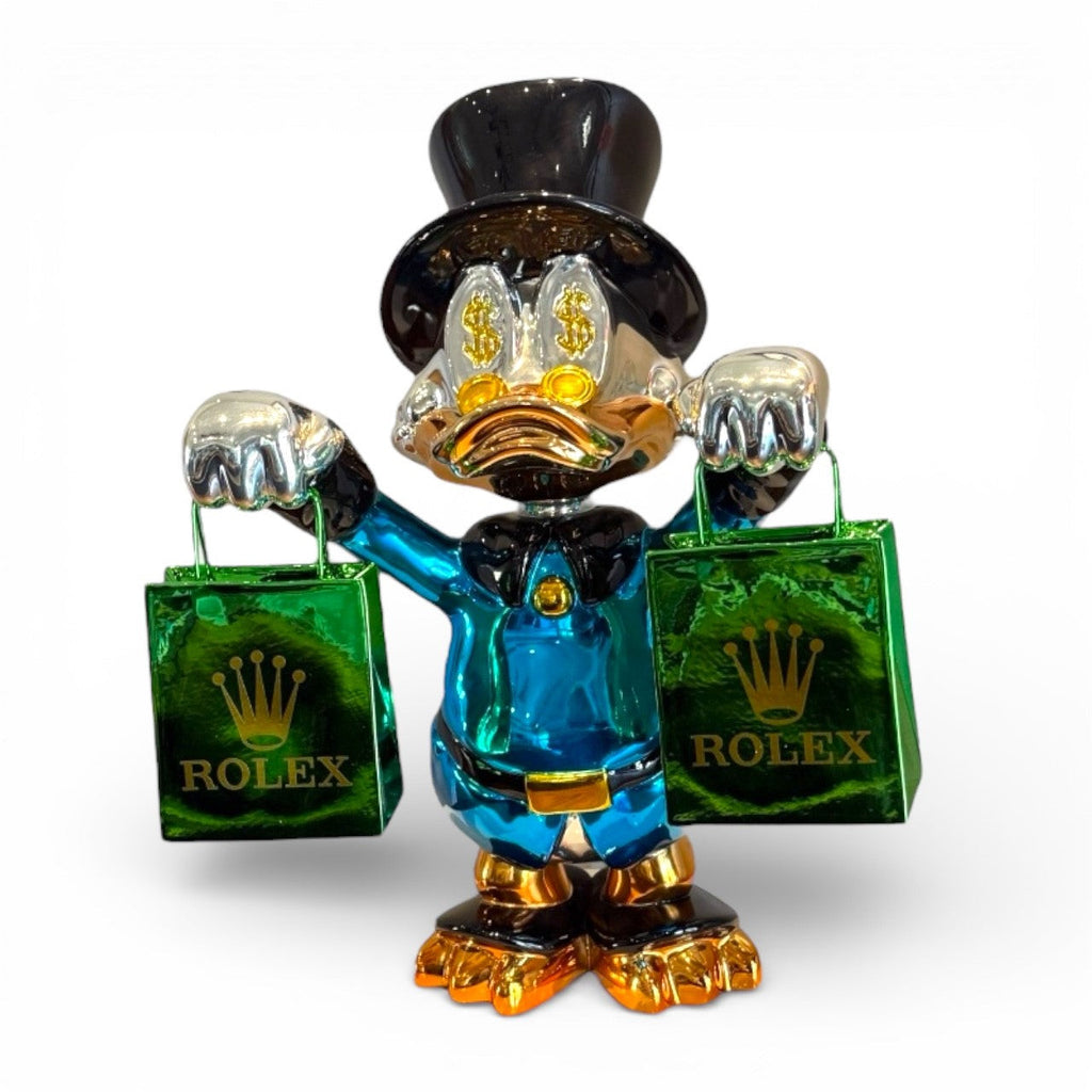 Blue Edition 'Shopaholic' Duck