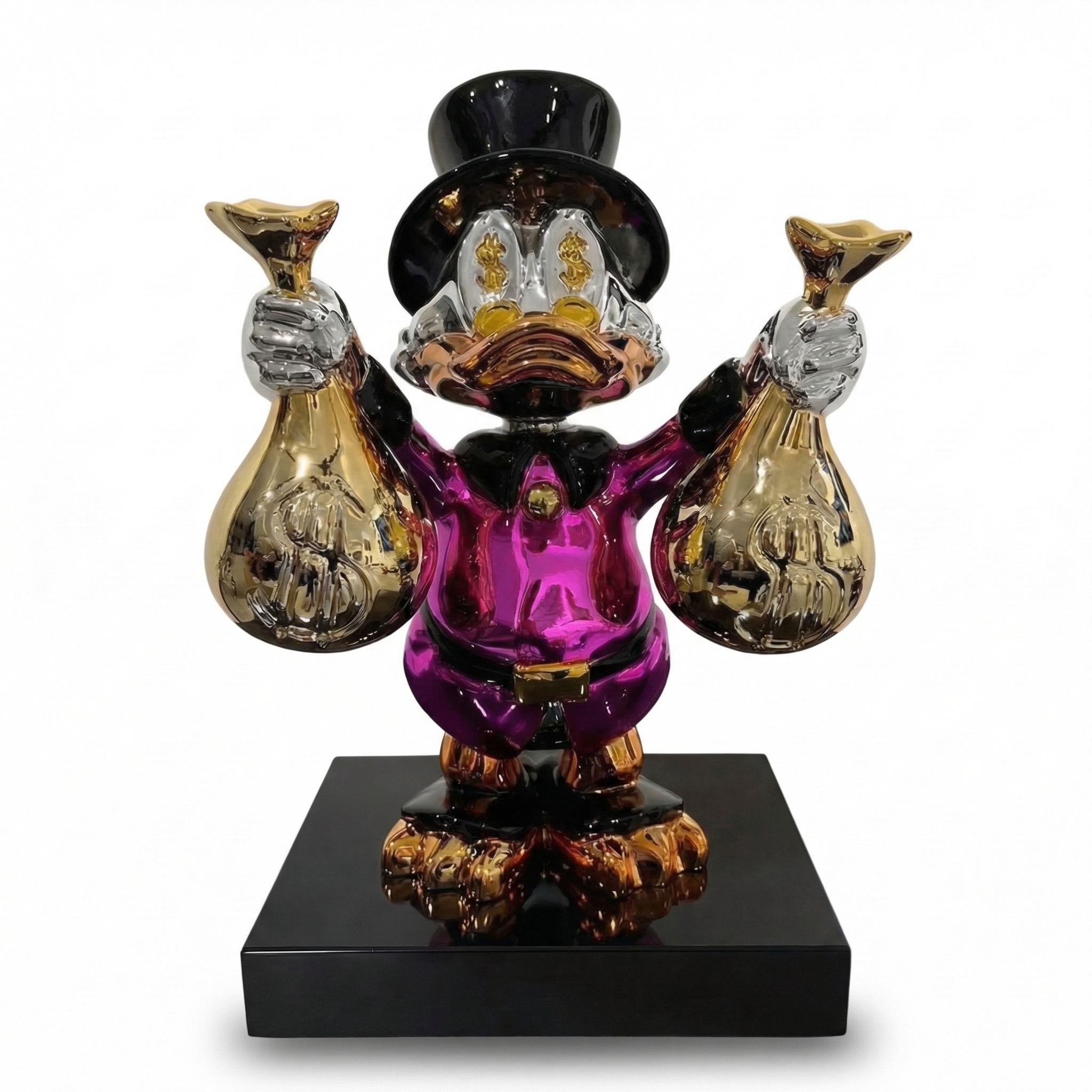 Billionaire Duck™ — Gold Money Bags Edition