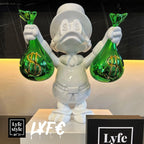 Money Bags Duck (white / green)